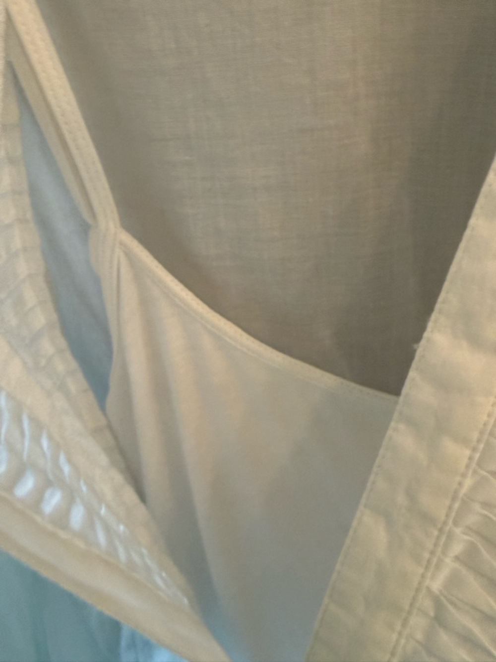 Sonoma Women’s White Cotton Button Front Blouse Size L NEW - Picture 6 of 14